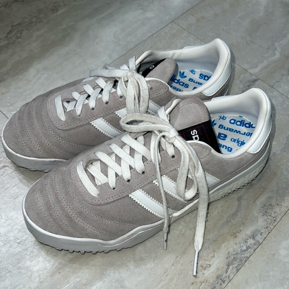 adidas Originals by Alexander Wang Suede Low Top Sneakers Mens US Size 6.5 - Picture 7 of 9